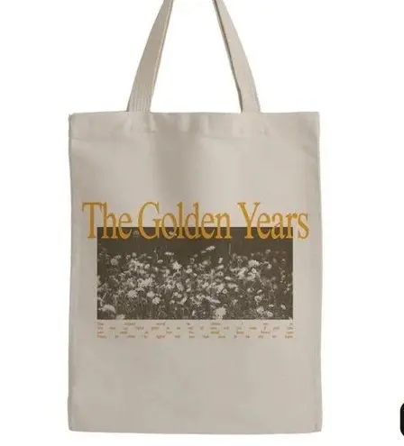 Joshua Bassett The Golden Years Flowers Tote New without Tag MSRP $40