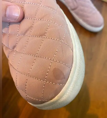 Target Pink Quilted Sneakers