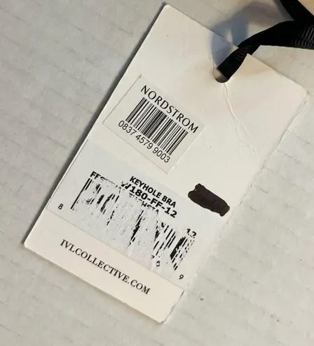 IVL Collective Sports Bra Festival Fuchsia Pink Keyhole Bra Sz 12 (L) NWT Barbie