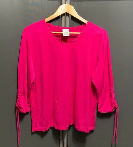 Westbound B24-Women's Top XL Pink Long Sleeve