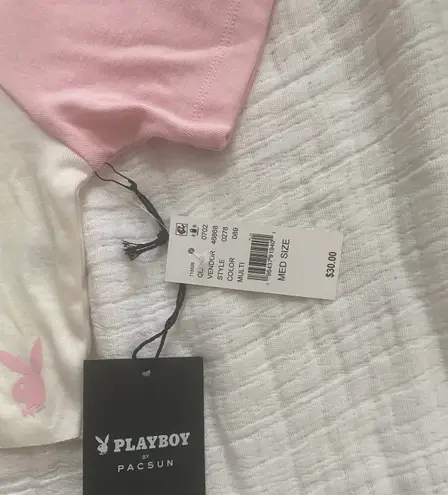 PacSun Playboy Pink Baby Tee