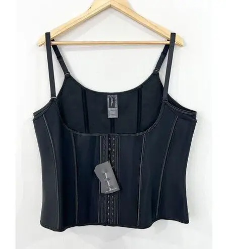 NEW Corset Story Black Underbust Shaping Corset Waist Trainer 38" Boning Adjust Size undefined