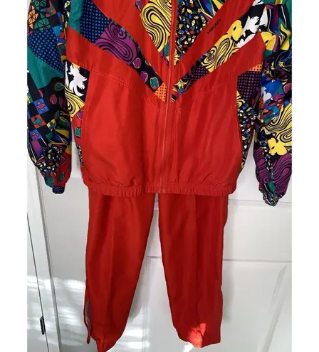 Head vintage Women Red Lightweight Lined Full Zip Track suit