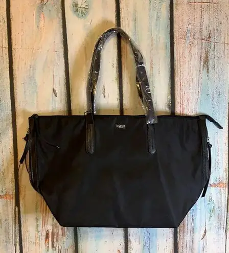 Botkier NWT  Black Nylon Zip Up Tote Bag