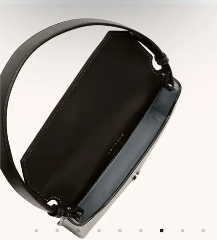 Senreve Cavalla Saddle Bag in Noir Soft Black Piatta NEW