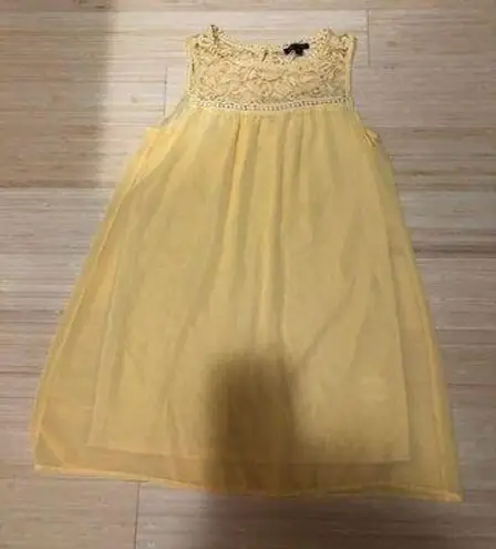 As You Wish Yellow Dress 