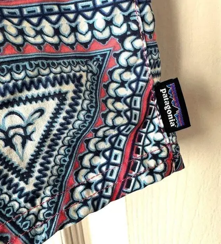 Patagonia  Baggies Chevron print mini skirt