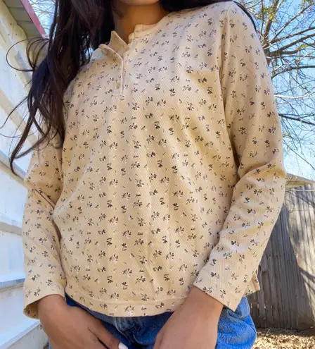 Bobbie & Brooks Vintage Floral Long Sleeve