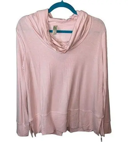 Green Tea NWT Pink Soft & Yummy Loose Coke Neck Top