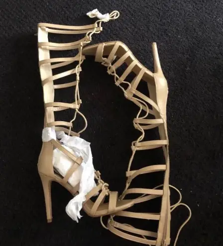 Boutique CAGED GLADIATOR HEELS