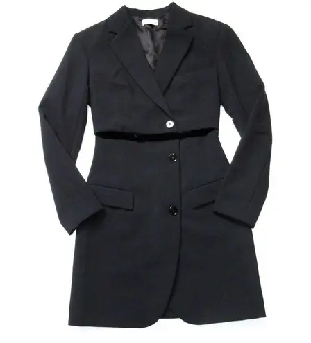 Sandro NWT Megane in Noir Black Blazer Jacket Style Mini Dress 34 $520