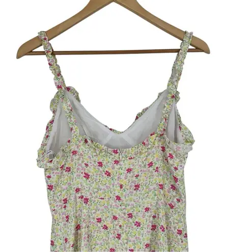 Charlie Holiday Fable Dress size 6 in Festive Floral Light Sleeveless NWT Ruffle