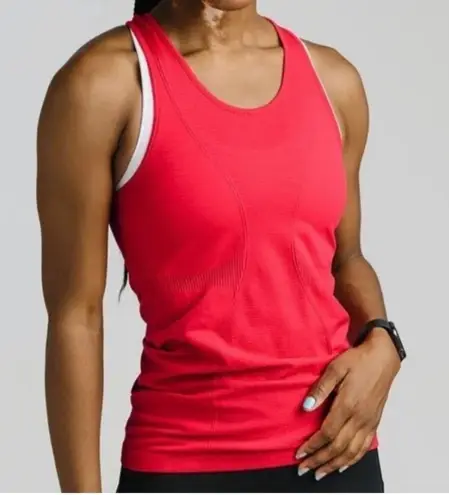 Zyia Active Copper Charged Racerback Workout Tank Women’s Size Medium Red
