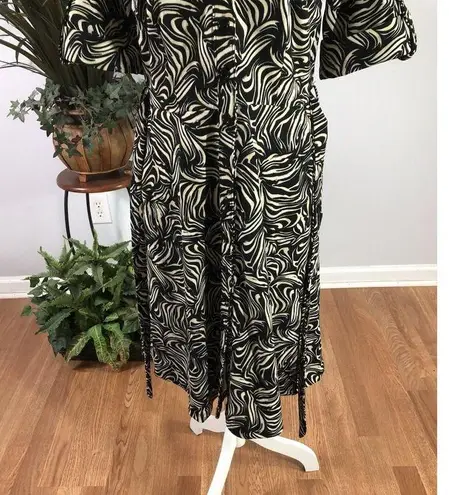 Shelby & Palmer Women Dress 6 Whimsigoth Belted Short Sleeve Fairy Core Mob Wife