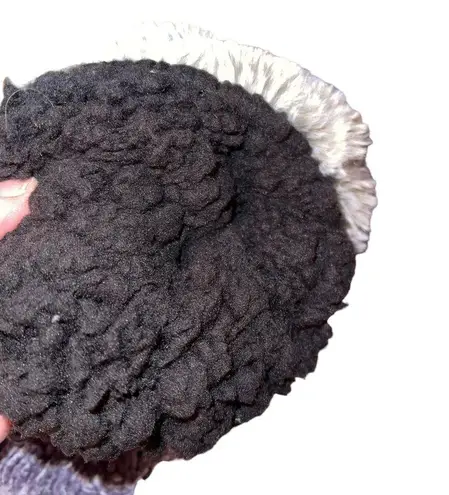 Dearfoams The Original Dearfoam Slipper Sox’s Lavender/Grey Fleece Lining Thick Warm Cozy