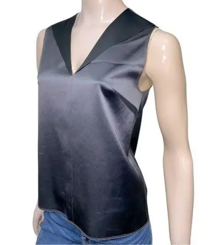 Alexander Wang Women’s Size 4 Black Reverse Side Sleeveless Tank Top