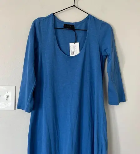 HATCH Maternity The Cotton Cobalt Blue Maxi Dress Size OS Size M