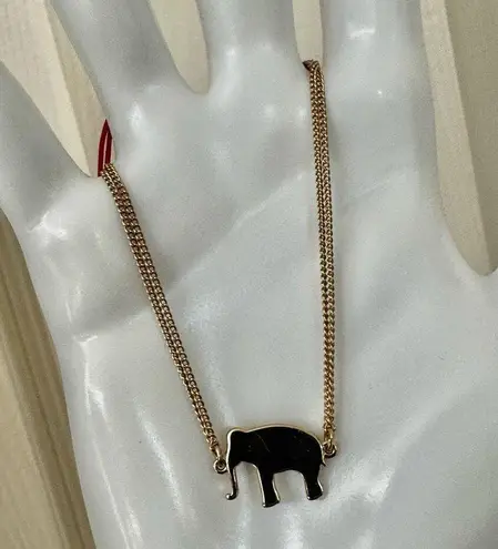 Stella & Dot elephant charm bracelet