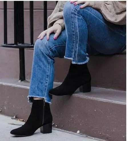 Thursday Boot Company Paloma Booties Black Suede Boots Size 9