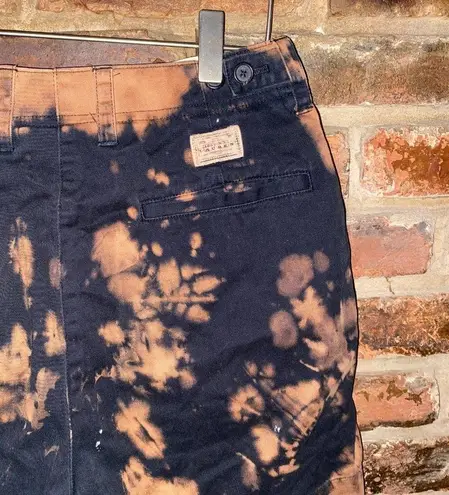 Ralph Lauren Lauren  Custom Bleach Tie Dyed Shorts