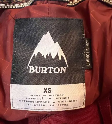 Burton Living Lining Snow Pant Size XS