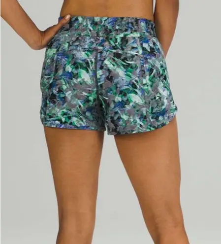 Lululemon  Track That Mid-Rise Short 5” Rapid Flourish Multi Size 4 thumbnail 2