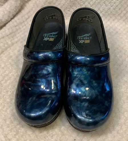 Dansko XP 2.0 blue women’s clogs sz 36 5.5-6 nursing slip resistant career *flaw