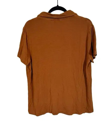 SKIMS Soft Lounge Short Sleeve Sleep Shirt in Copper