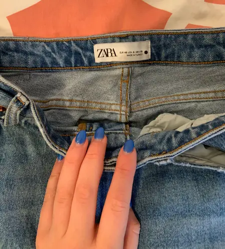ZARA High Waisted Slim Jeans