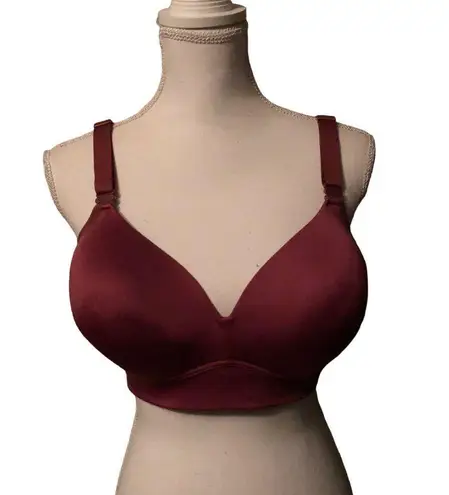 Warners Bra Womens 40D Used Wirefree RM1011 Berry Size undefined