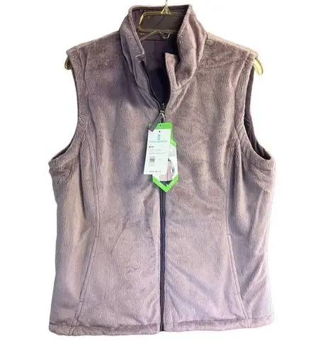 Free Country  Womans Reversible Vest Smoky Grape Sz L NWT