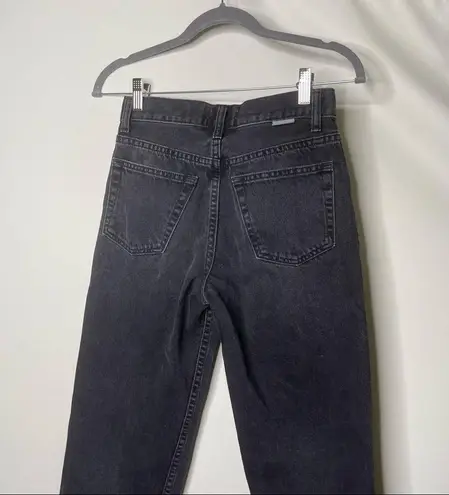 Boyish Jeans - The Tommy crop jeans in Black high rise button fly sz 24