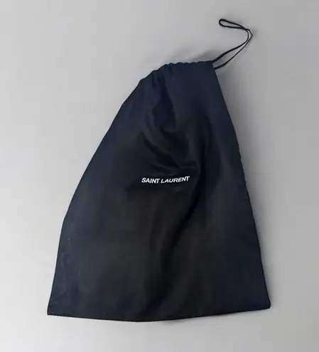 Saint Laurent Black Dust Bag 14x16”