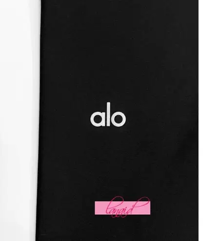 Alo Yoga Alo High-Waist Airlift Elongated Leggings Black Hi-Rise Tights Pant V-Back Align