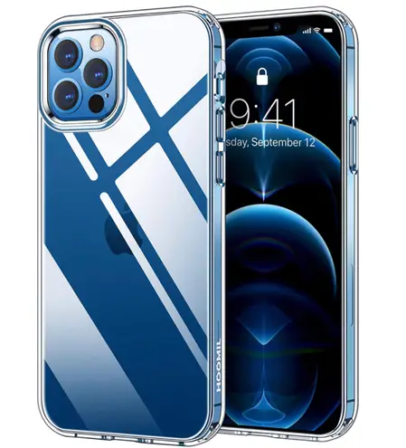 Protective Slim Thin iPhone 12 Pro Max Clear Case