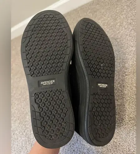 Avenger Work Shoes Black Women Size 7