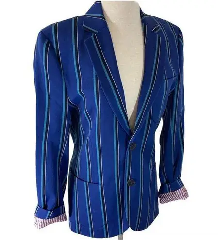 Jack Wills Blue striped boating blazer, NEW Ordway unisex preppy academic jacket