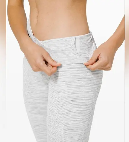 Lululemon  Align Crop *21" Wee Are From Space Nimbus Battleship Size 4 - Image 3
