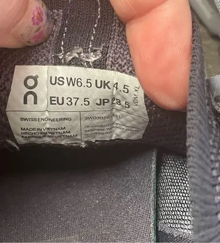 On Cloudultra 2 Womens 6.5 Heather / Iron Running Cushion All Terrain Trail Shoe Gray