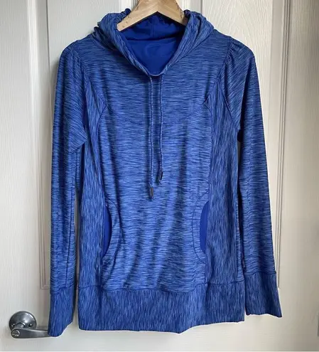 prAna  Cobalt Ember Cowl Neck Pullover Top - S