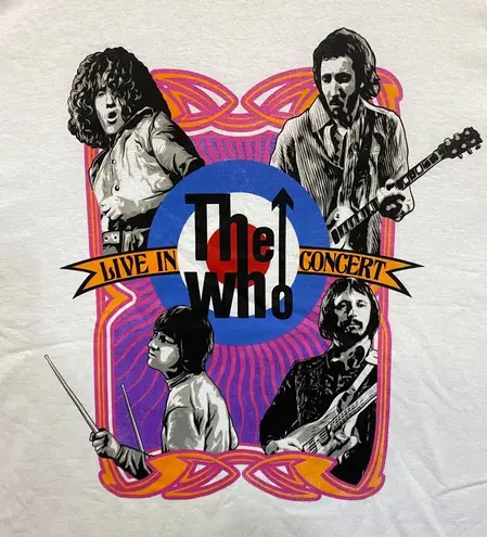 The Who white T-shirt size 1X