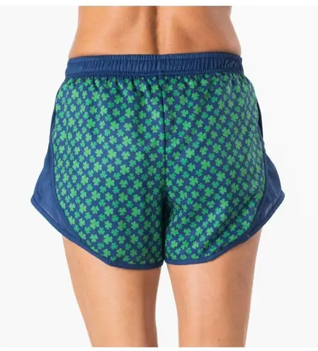 Gone For A Run TrueRun Women's Running Shorts Lucky Runner SZ Small Athletic NEW Blue - Image 11