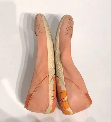 Merrell Mimix Slip On Laser Perforated Cutoffs Ballet Flats Coral Peach