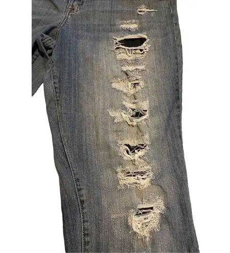 Torrid  Distressed Boyfriend Jeans Straight Leg Everyday Casual