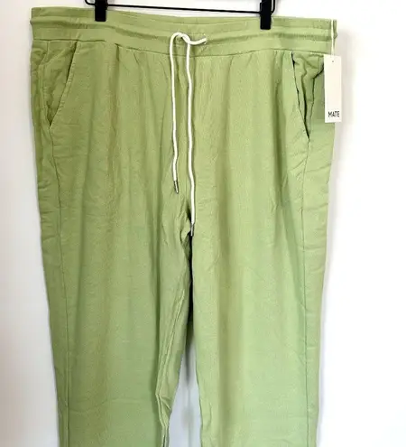 Mate the Label NWT Green Organic Terry Classic Jogger - 2X