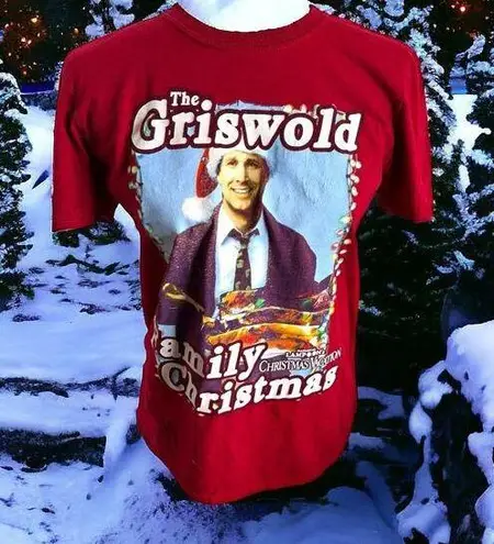 5/$20 National Lampoon's Christmas Vacation Griswold Family Clark Turkey Tee S