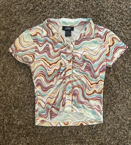 Marbled crop top Multiple