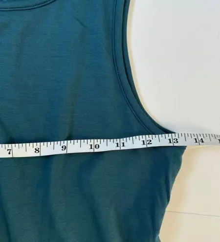 Marine layer Lexi Midi Tank Dress in Tapestry Teal Bluse Size Small NWOT