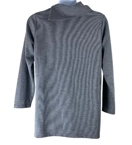 Christopher & Banks Christopher Banks Size XL Tunic Sweater Cowl Neck Gray Long Sleeve Pullover NEW