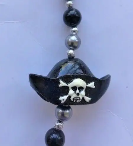 Pirate Hats Bead Necklace St Patrick's Pool Party